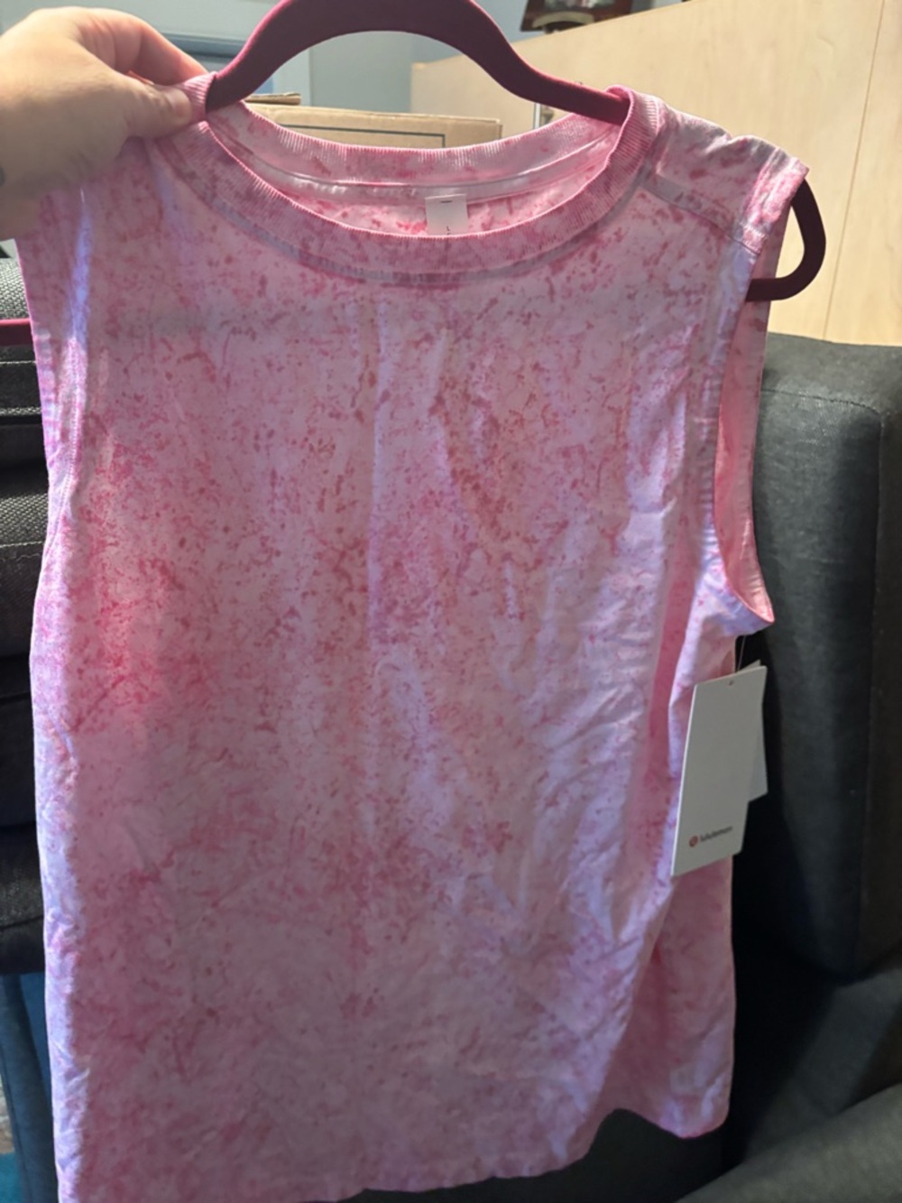 LuluLemon All Yours  Tie-Dye Tank Top